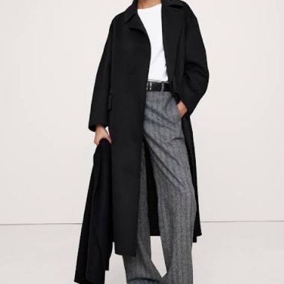 Banana Republic Oversized Double-Faced Cape Coat Women’s Size XL New with Tags - Picture 2 of 10